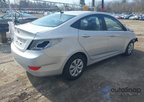 2016 Hyundai Accent Se from USA, damaged, VIN KMHCT4AEXGU015710